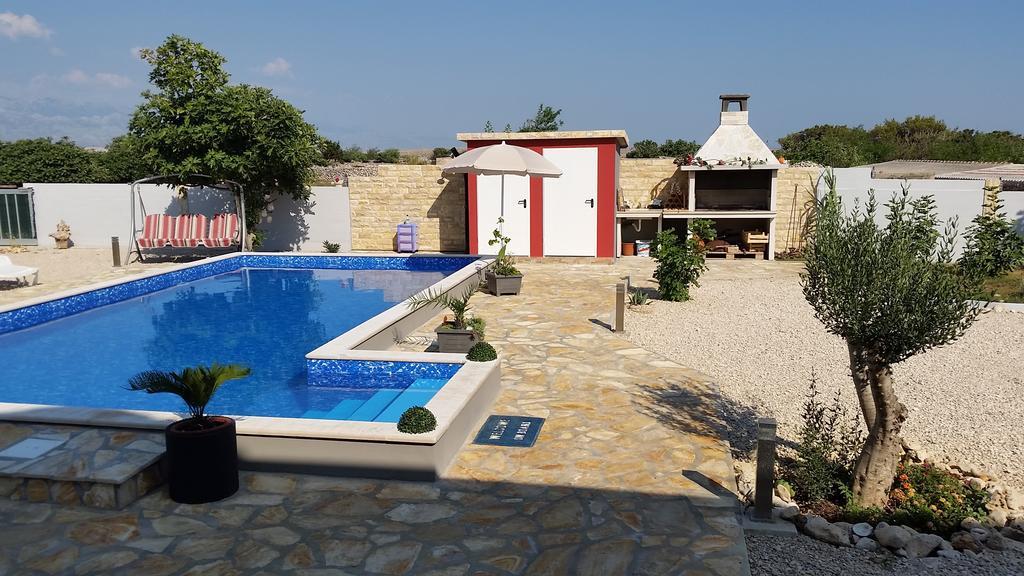 House With Swimming Pool Blue Diamond Apartment Povljana Cameră foto