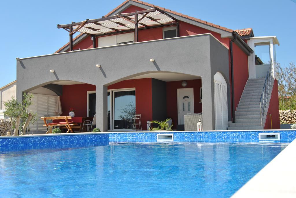 House With Swimming Pool Blue Diamond Apartment Povljana Exterior foto